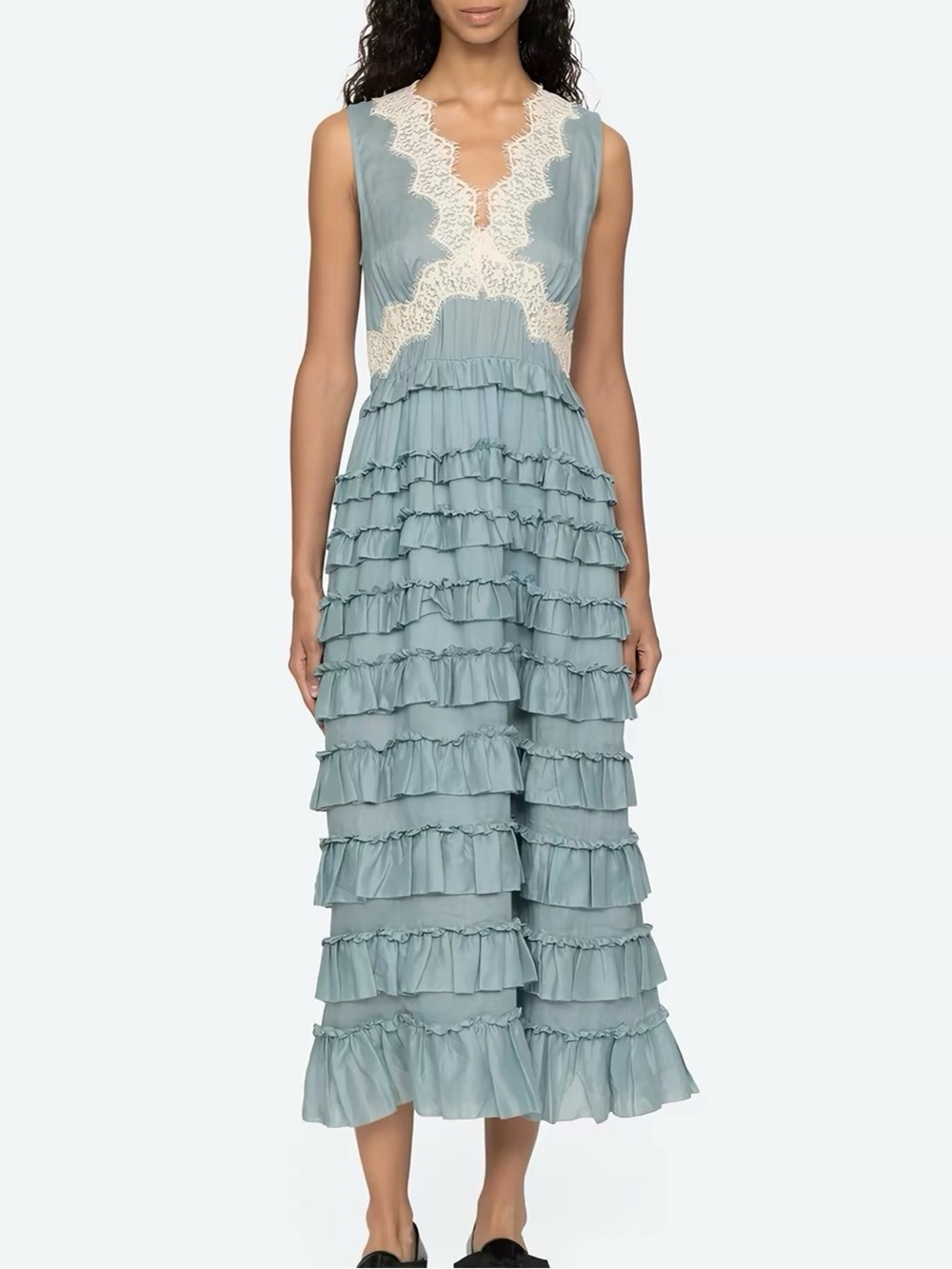 Sea New York Anise Midi Tank Dress, 2 4 6 8